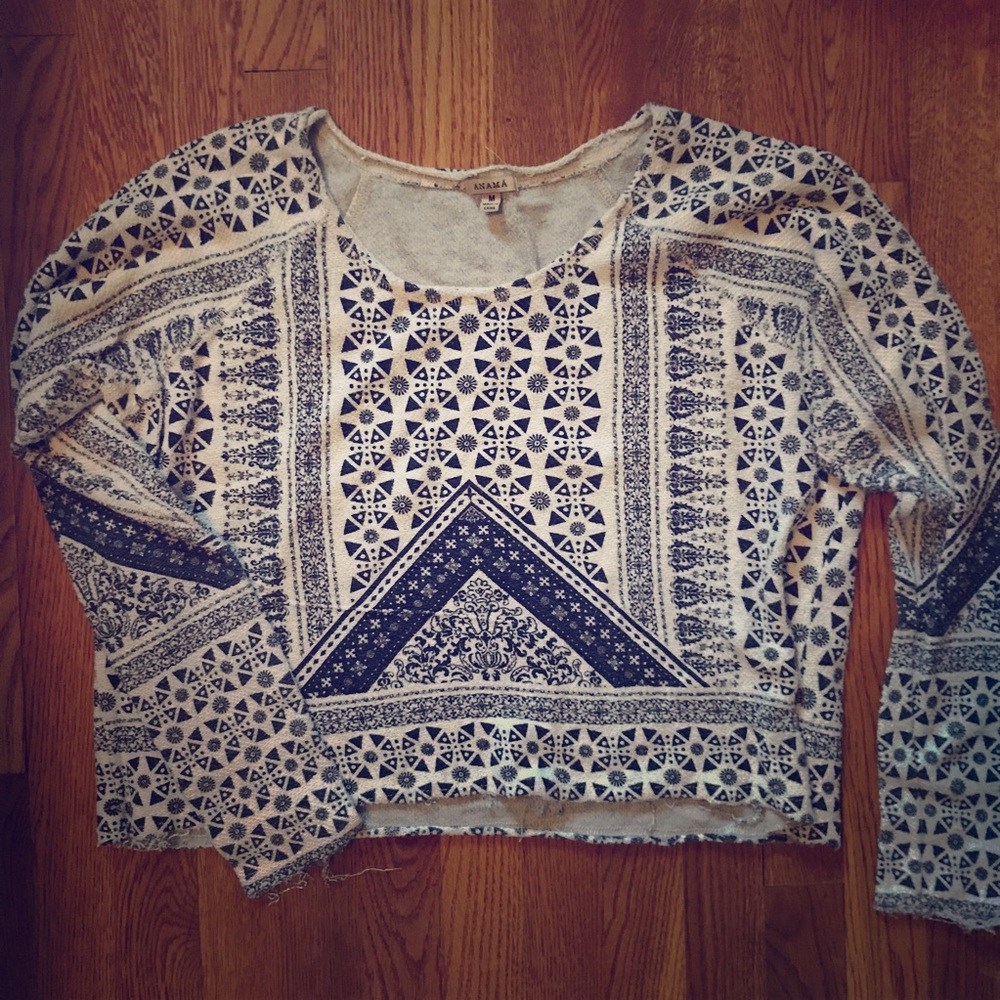 Anama cropped sweatshirt